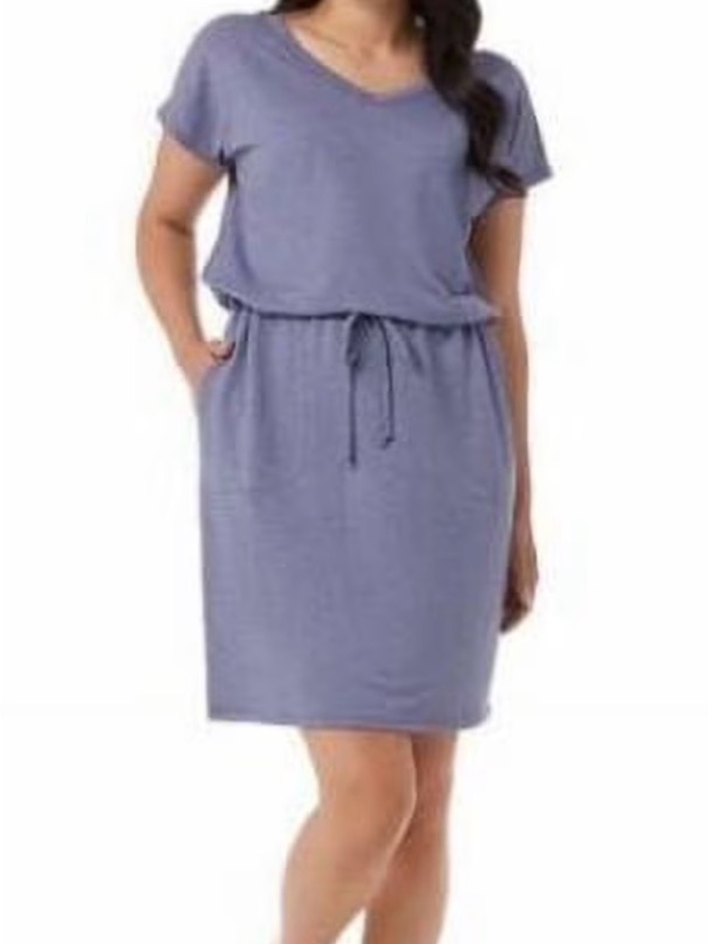 32 Degrees Women's Soft Lux Dress with Drawstring Waist Size XL